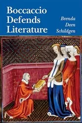 Book cover of Boccaccio Defends Literature by Brenda Deen Schildgen