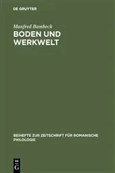Book cover of Boden und Werkwelt by Manfred Bambeck