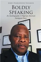 Book cover of Boldly Speaking by Jerry Osabuohien Eguakun
