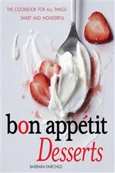 Book cover of Bon Appétit Desserts by Barbara Fairchild