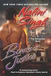 Book cover of Bonds of Justice by Nalini Singh