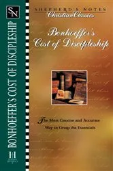 Book cover of Bonhoeffer's the Cost of Discipleship by Greg Ligon