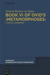 Book cover of Book VI of Ovid’s ›Metamorphoses‹ by Antonio Ramírez de Verger