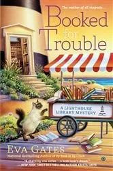 Book cover of Booked for Trouble by Eva Gates