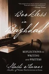 Book cover of Bookless in Baghdad by Shashi Tharoor