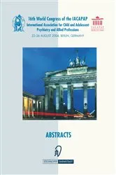 Book cover of Books of Abstracts of the 16th World Congress of the International Association for Child and Adolescent Psychiatry and Allied Professions (IACAPAP) by H. Remschmidt