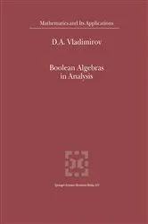 Book cover of Boolean Algebras in Analysis by D.A. Vladimirov