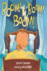 Book cover of Boom! Boom! Boom! by Jamie A. Swenson