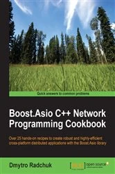 Book cover of Boost.Asio C++ Network Programming Cookbook by Dmytro Radchuk