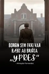 Book cover of Borgin sem ekki var hægt að brjóta „Ypres
