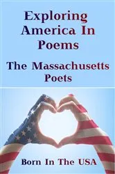 Book cover of Born in the USA - Exploring American Poems. The Massachusetts Poets by Ralph Waldo Emerson