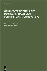 Book cover of Boro - Brau by Hilmar Schmuck