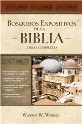 Book cover of Bosquejos expositivos de la Biblia 5 Tomos en 1 by Warren W. Wiersbe
