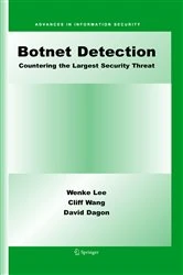 Book cover of Botnet Detection by Wenke Lee