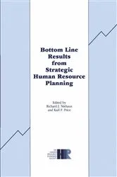Book cover of Bottom Line Results from Strategic Human Resource Planning by R.J. Niehaus