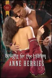 Book cover of Bought for the Harem by Anne Herries