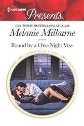 Book cover of Bound by a One-Night Vow by Melanie Milburne