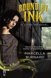 Book cover of Bound by Ink by Marcella Burnard