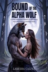 Book cover of Bound of the Alpha Wolf by Lakesha Calfee Calfee