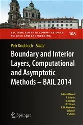 Book cover of Boundary and Interior Layers, Computational and Asymptotic Methods - BAIL 2014 by Petr Knobloch