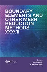Book cover of Boundary Elements and Other Mesh Reduction Methods XXXVII by C. A. Brebbia
