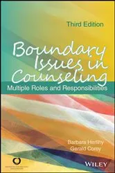 Book cover of Boundary Issues in Counseling (3rd ed.) by Barbara Herlihy