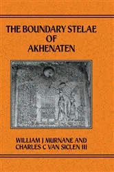 Book cover of Boundary Stelae Of Akhentaten by William J. Murnane