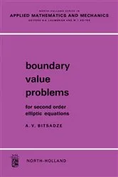 Book cover of Boundary Value Problems For Second Order Elliptic Equations by Unknown