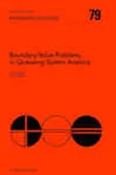 Book cover of Boundary Value Problems in Queueing System Analysis by Unknown