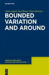 Book cover of Bounded Variation and Around by Jürgen Appell