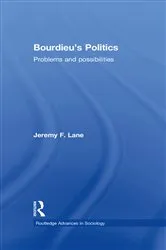 Book cover of Bourdieu's Politics by Jeremy F. Lane