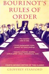 Book cover of Bourinot's Rules of Order by Geoffrey Stanford