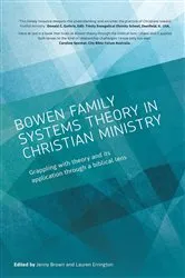 Book cover of Bowen family systems theory in Christian ministry by Jenny Brown