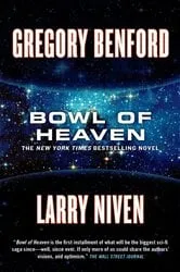 Book cover of Bowl of Heaven by Gregory Benford