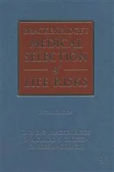 Book cover of Brackenridge's Medical Selection of Life Risks (5th ed.) by Unknown