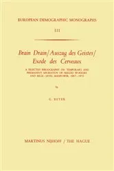 Book cover of Brain Drain / Auszug des Geistes / Exode des Cerveaux by G. Beyer