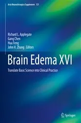 Book cover of Brain Edema XVI by Richard L. Applegate
