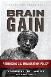 Book cover of Brain Gain by Darrell M. West