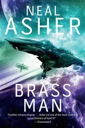 Book cover of Brass Man by Neal Asher