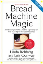 Book cover of Bread Machine Magic by Linda Rehberg