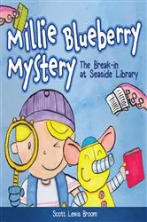Book cover of Break-in at Seaside Library by Scott Lewis Broom