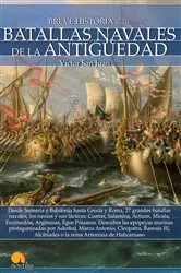 Book cover of Breve historia de las Batallas navales de la Antigüedad by Víctor San Juan