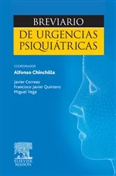 Book cover of Breviario de urgencias psiquiátricas by Alfonso Chinchilla