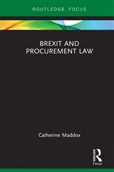 Book cover of Brexit and Procurement Law by Catherine Maddox