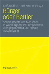 Book cover of Bürger oder Bettler by Stefan Gillich
