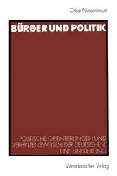 Book cover of Bürger und Politik by Oskar Niedermayer