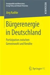 Book cover of Bürgerenergie in Deutschland by Jörg Radtke