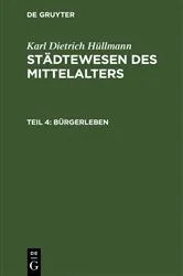 Book cover of Bürgerleben by Karl Dietrich Hüllmann