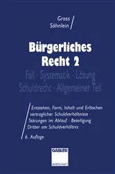 Book cover of Bürgerliches Recht 2 (6th ed.) by Willi Gross