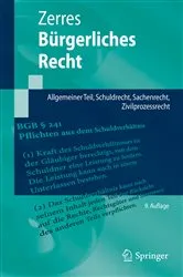 Book cover of Bürgerliches Recht (9th ed.) by Unknown
